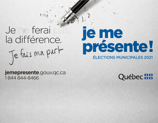 Séance d'information Je me présente aux prochaines élections municipales!