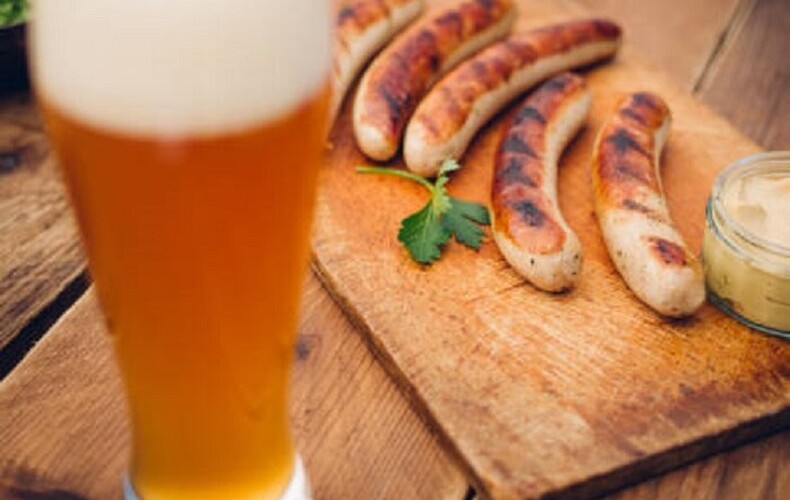 Dégustation de bières et saucisses